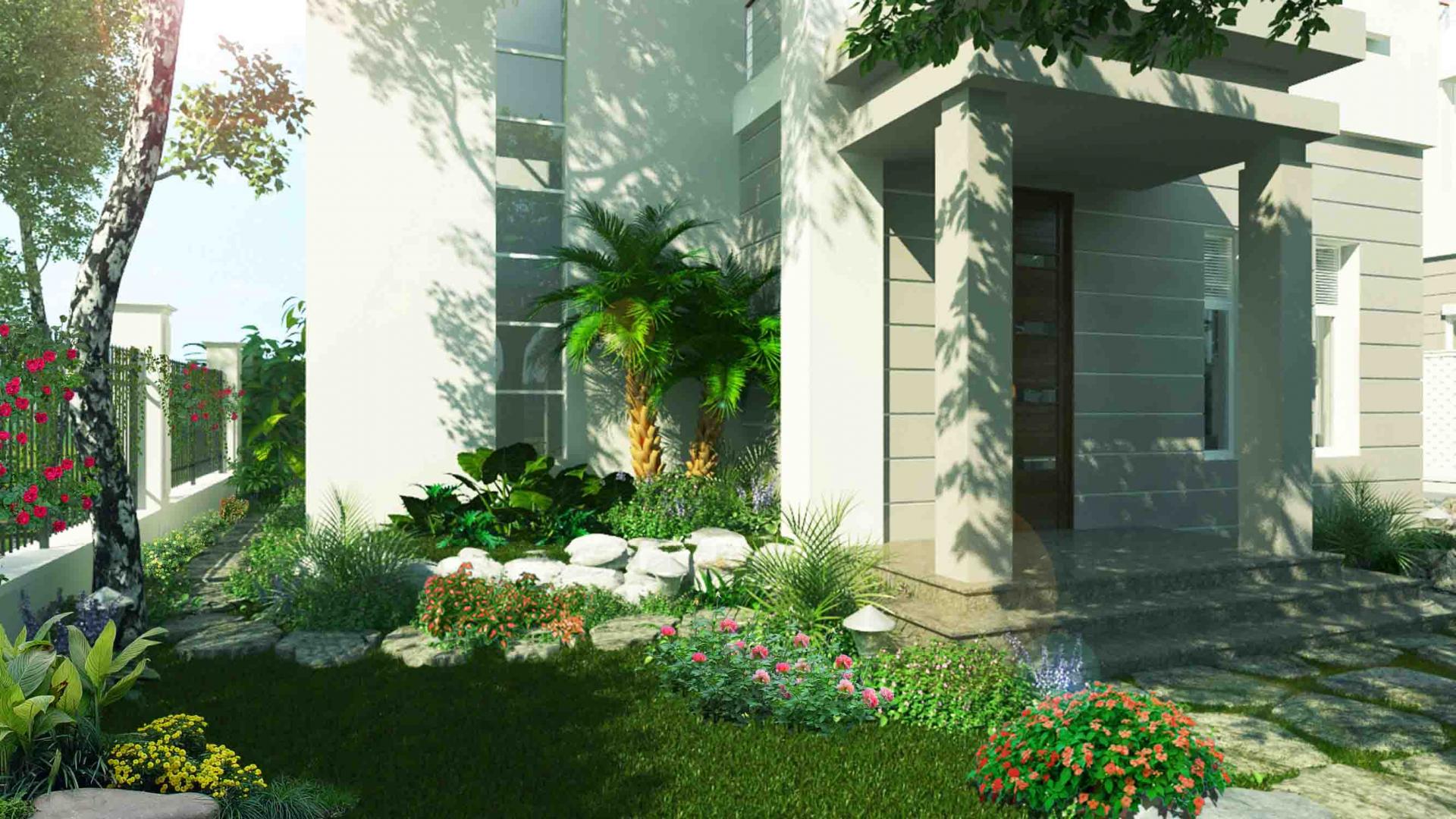 Những góc vườn xanh trong căn hộ thân thiện với môi trường